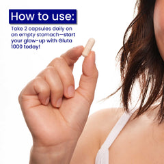 Proudly made in USA vegan capsules for Relumins supplement