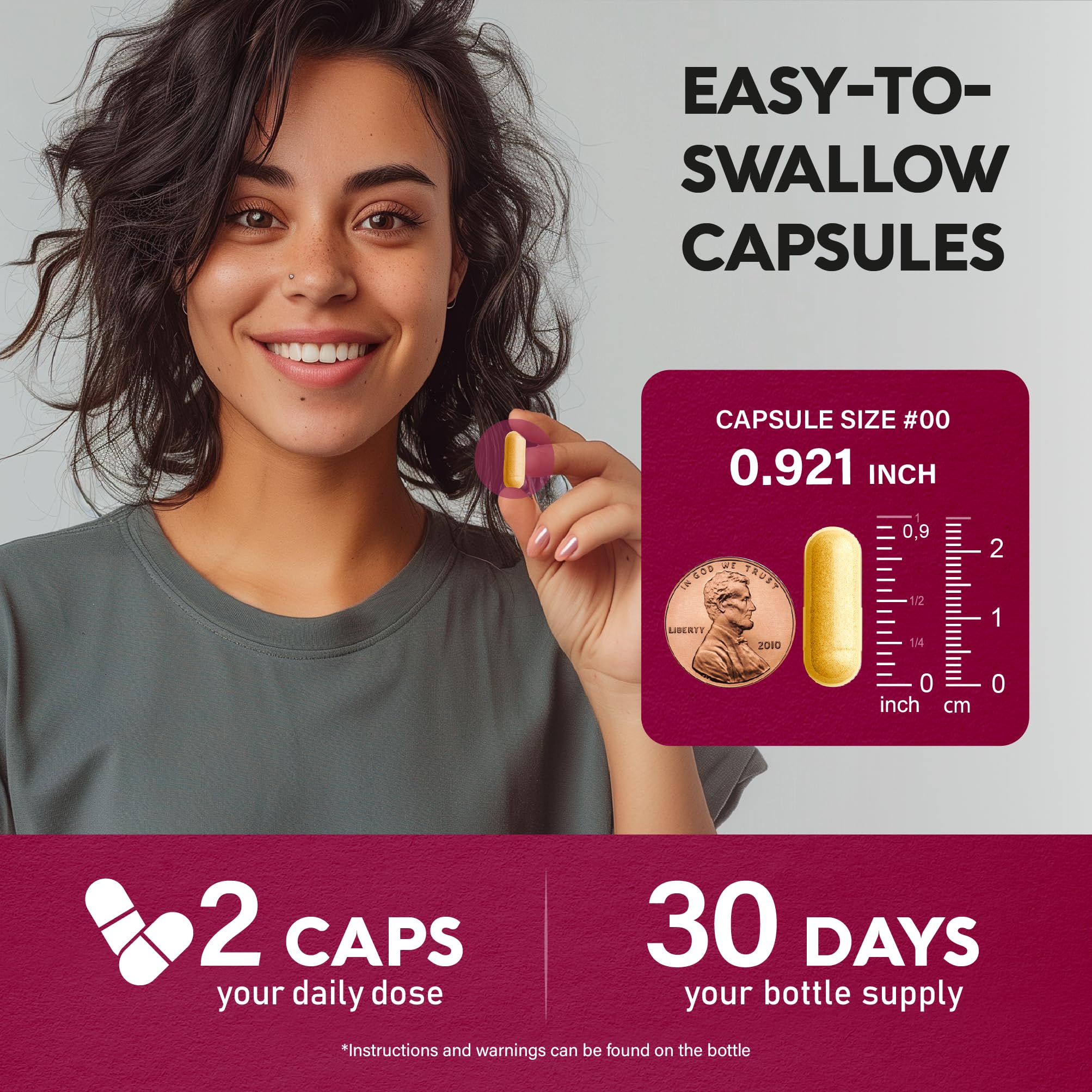 USA-made Vitamin B Complex bottle