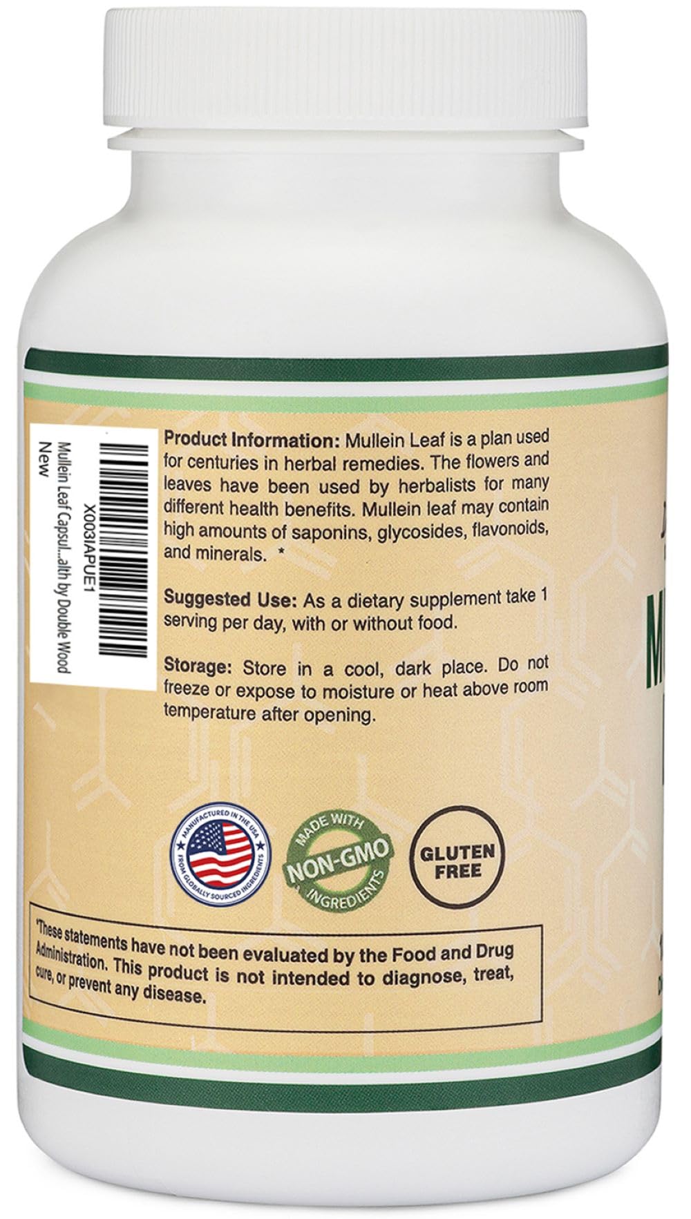 Made in USA with globally sourced ingredients statement
