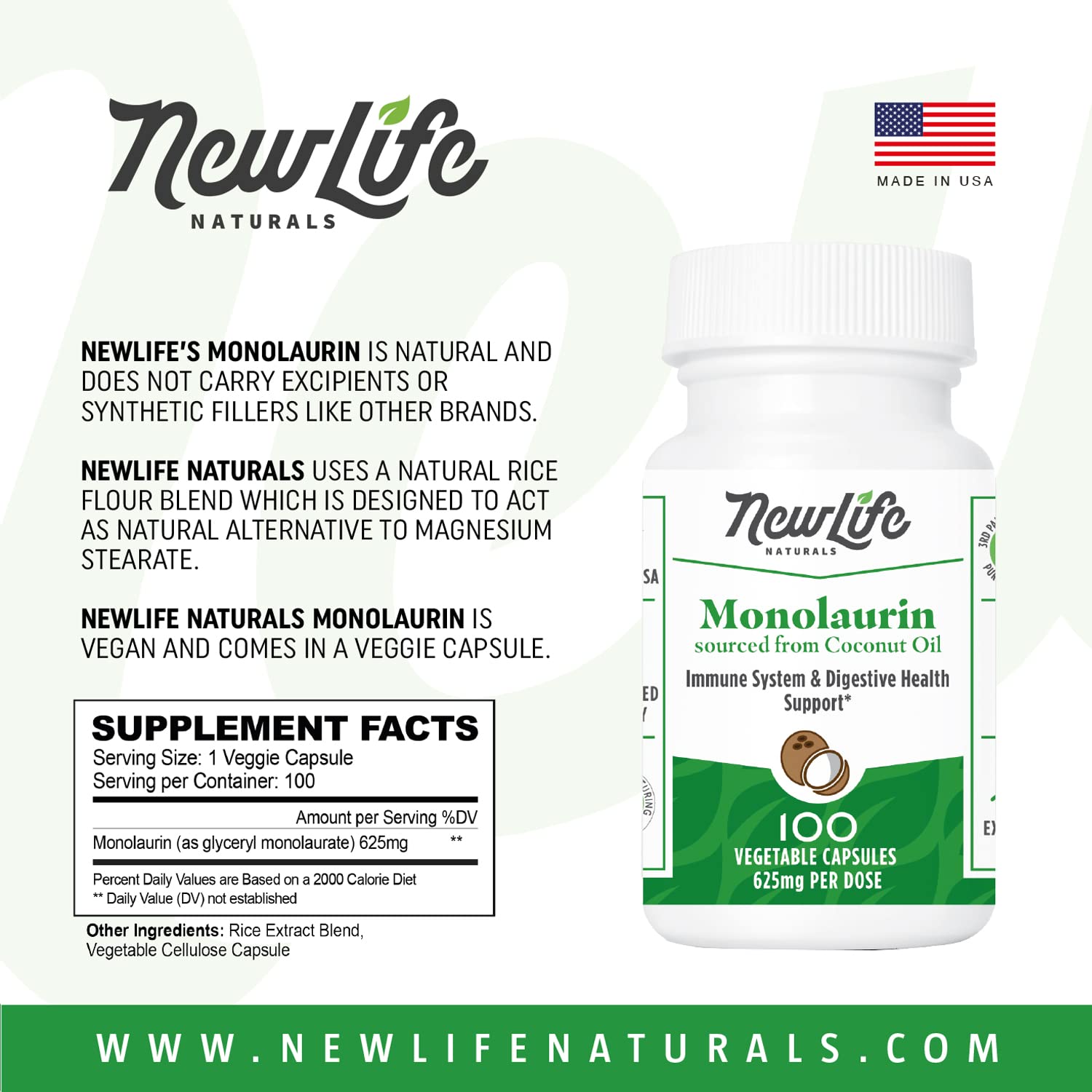 Manufactured in USA at a certified facility