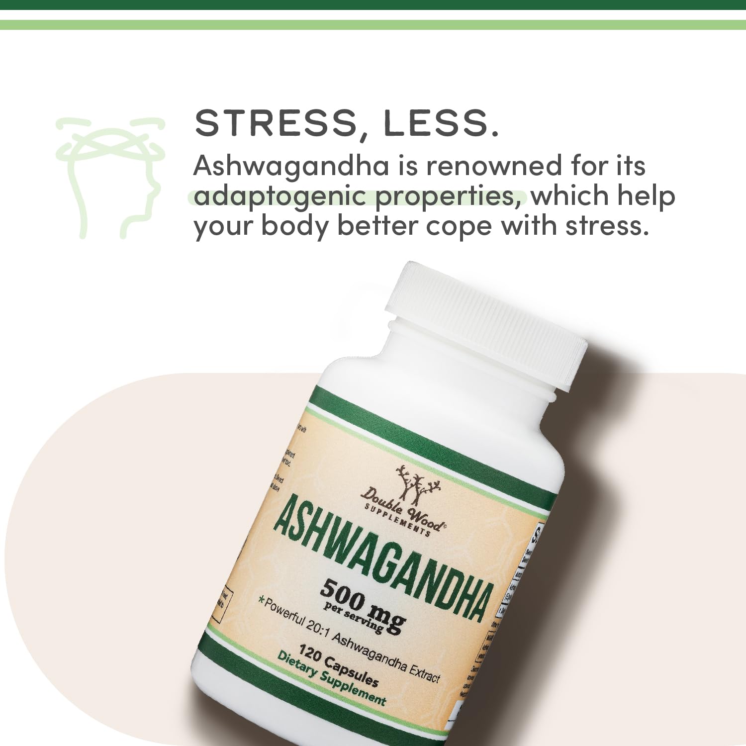 USA manufactured and tested lab scene for Ashwagandha