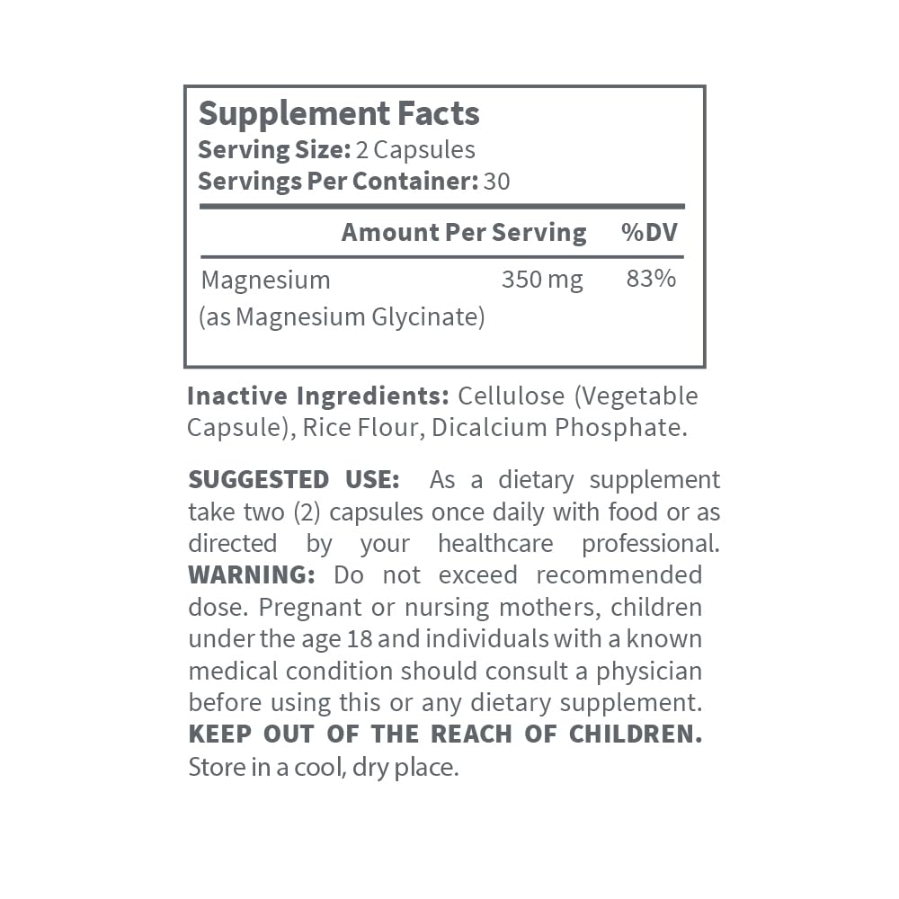 High absorption magnesium glycinate vs other forms illustration