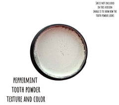 Organic vegan ingredients sourced in the USA for toothpaste powder.