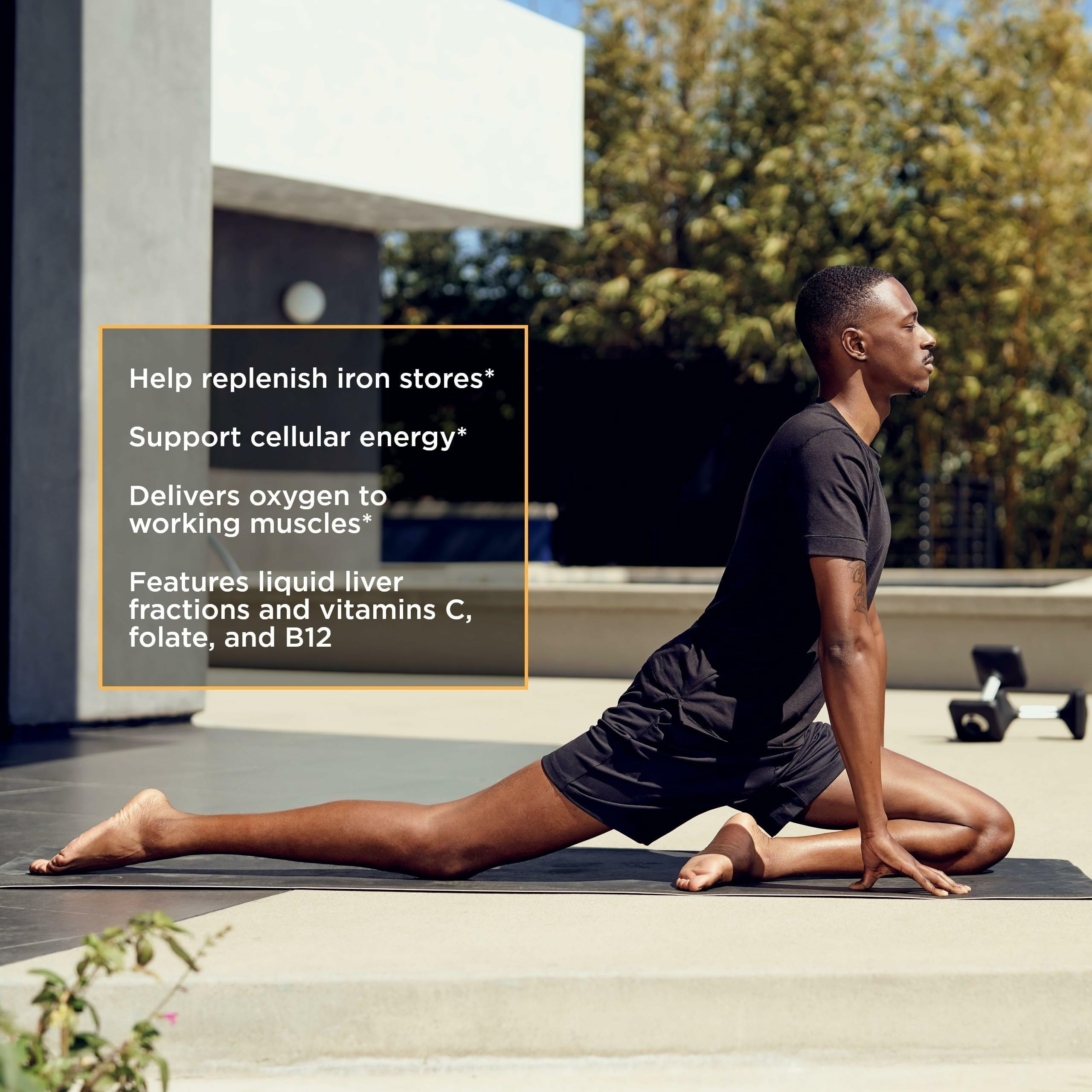 USA-tested quality badge for Iron Complex