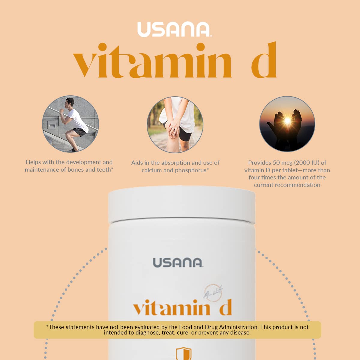 Vitamin D 2000 IU and heart health illustration