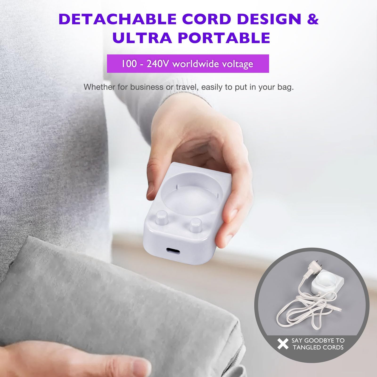 USB power docking charger for Philips Sonicare toothbrush