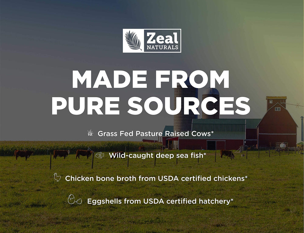 USDA-certified chicken collagen capsule image