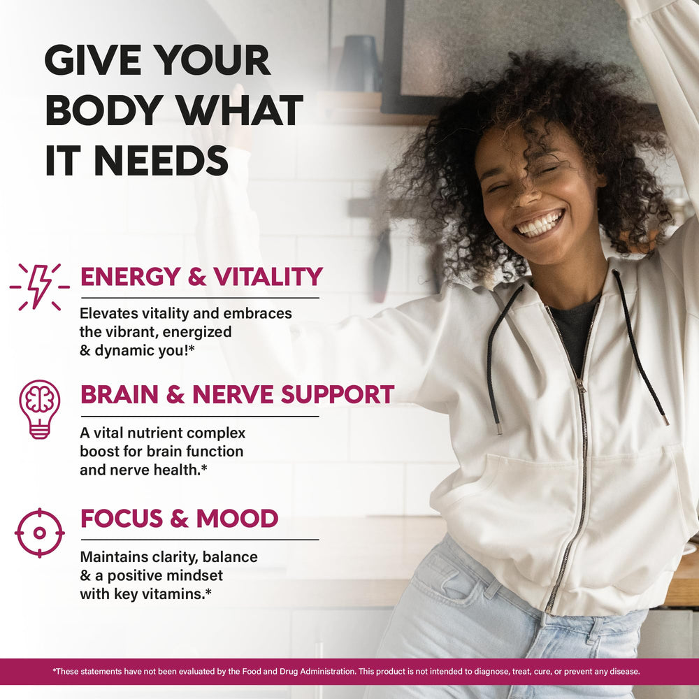 USDA Organic B-Complex Liquid Drops side view bottle