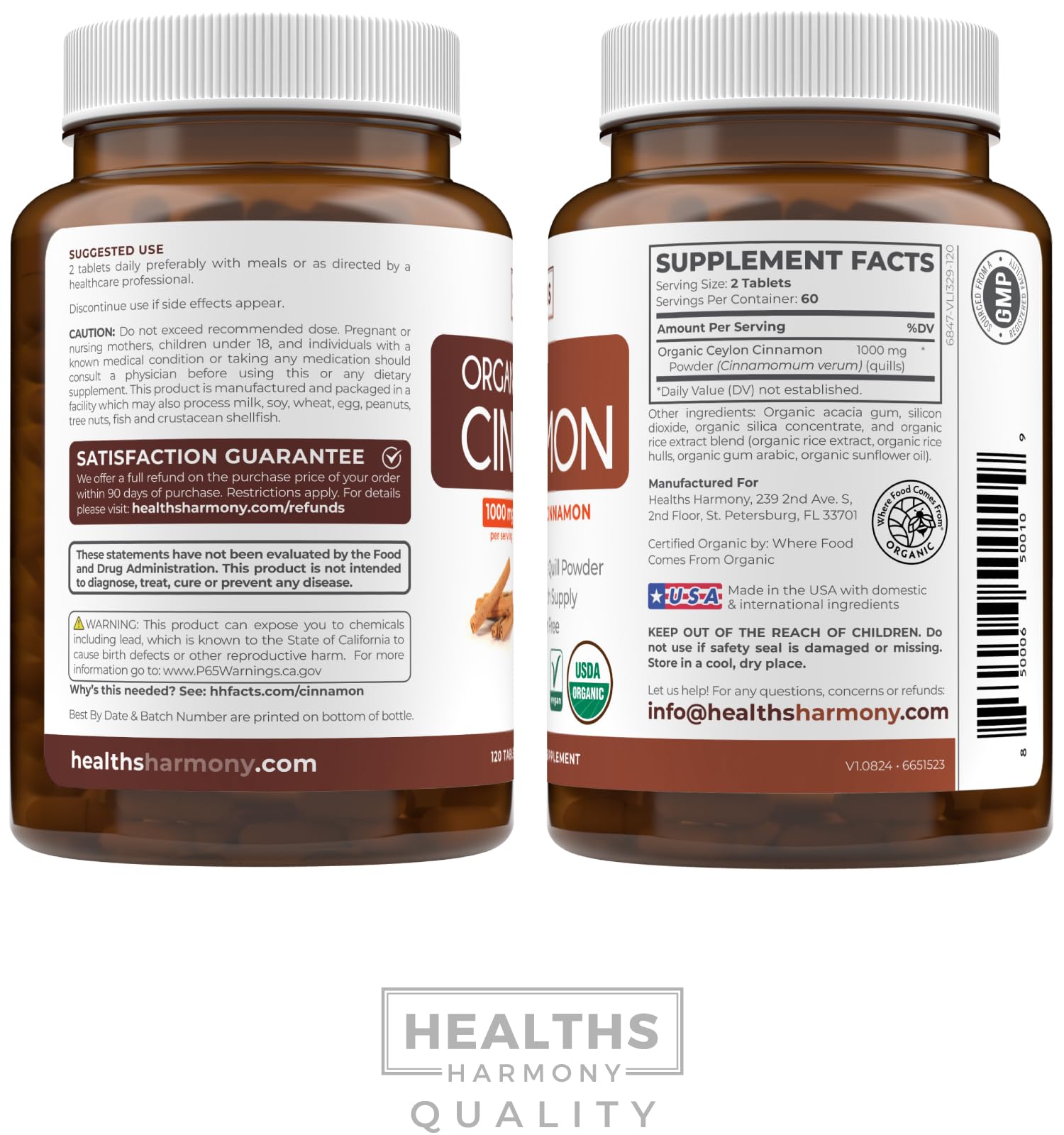 Lab verification seal on packaging for purity and potency