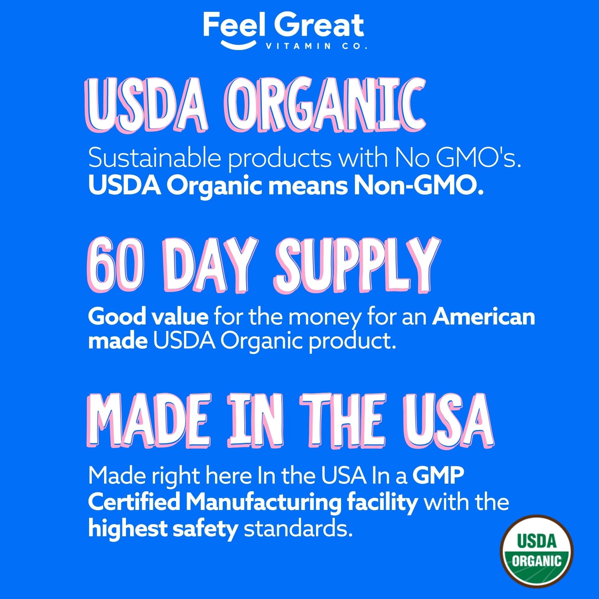 Third-party testing seal on product label