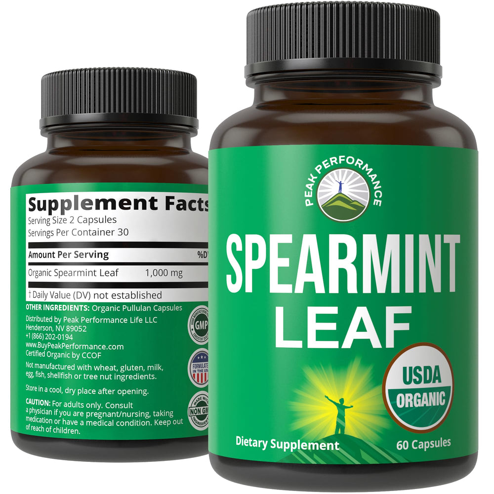 Hero image of USDA Organic Spearmint Capsules