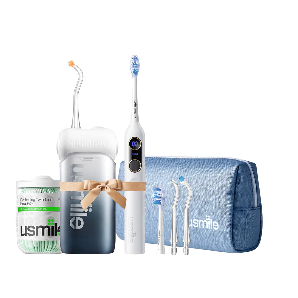 usmile C10 portable water flosser in inkstone black
