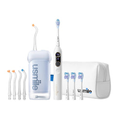 usmile C10 portable water flosser in blue