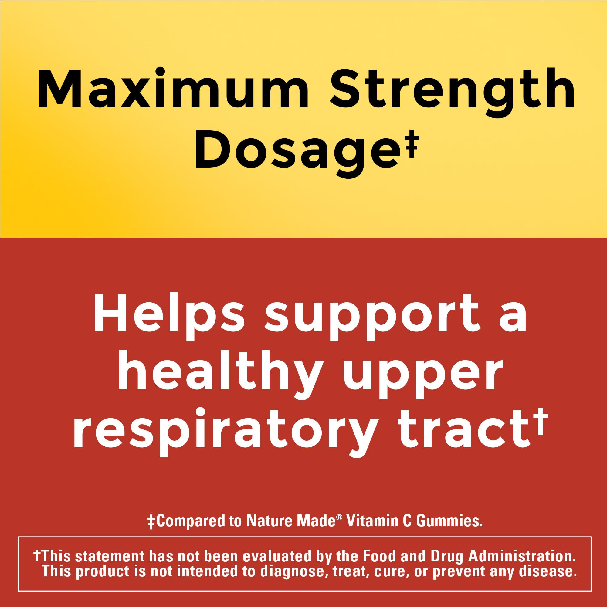 USP Verified badge on Vitamin C gummies packaging