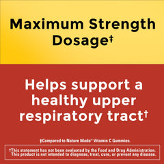 USP Verified badge on Vitamin C gummies packaging