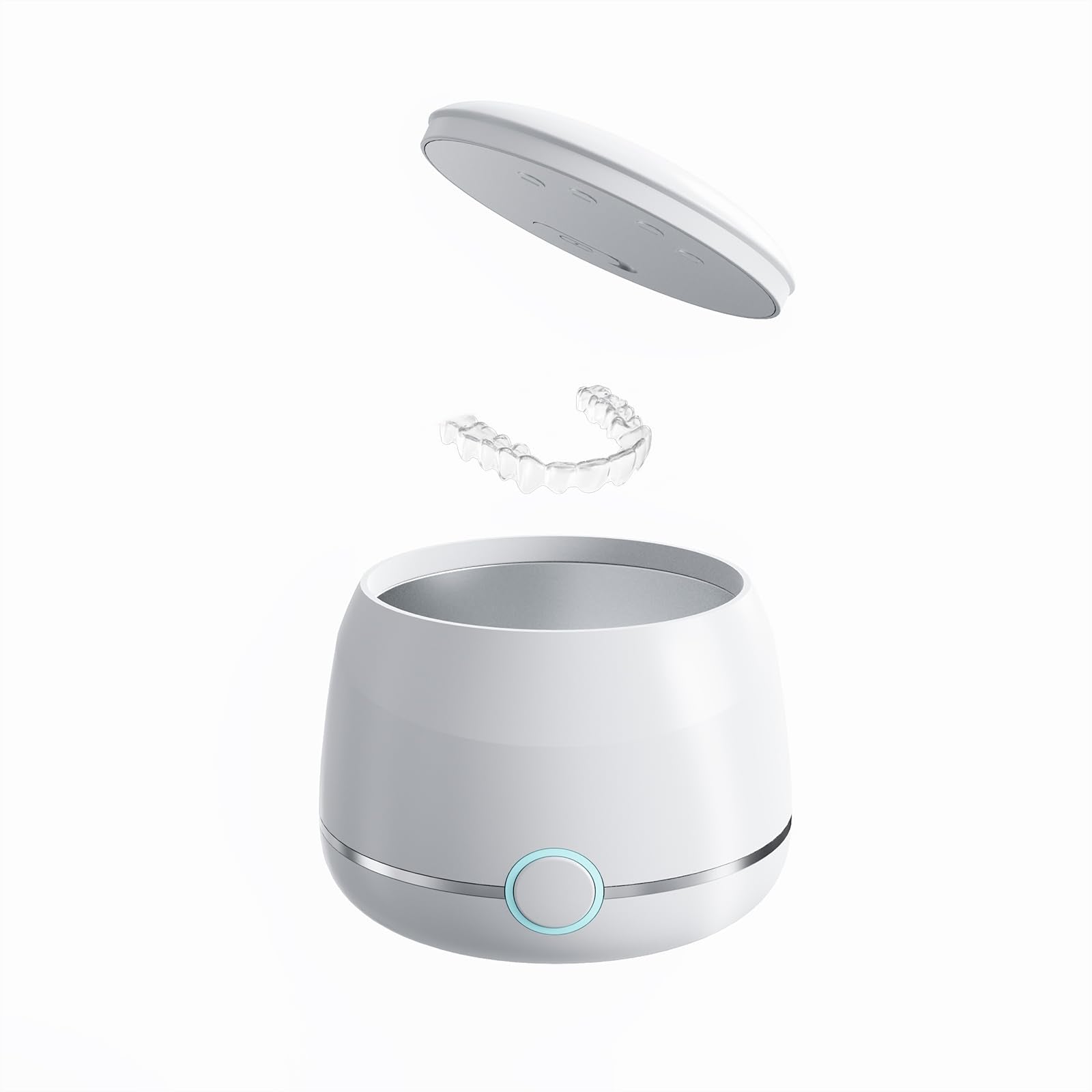 USRIXITECH Ultrasonic Retainer Cleaner Pro in white