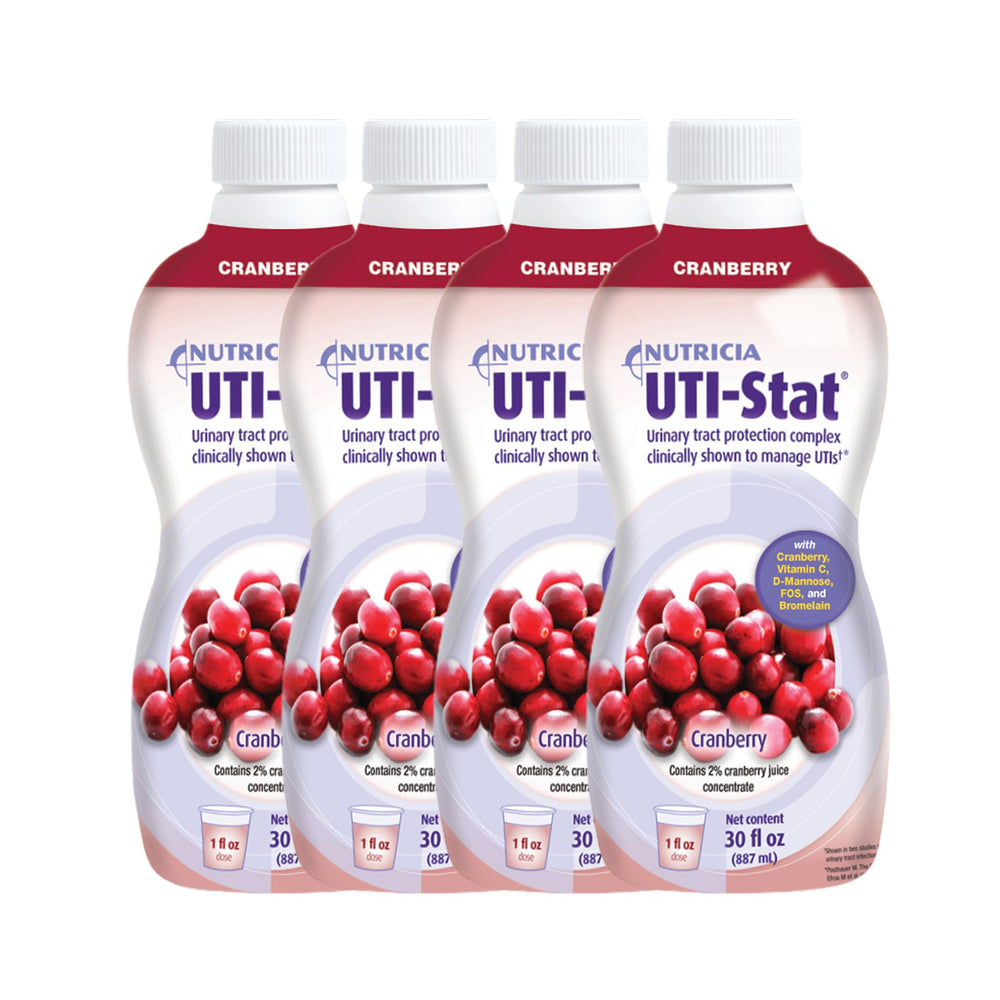 UTI-STAT Nutricia Cranberry Medical Food bottle case of 4 – front view