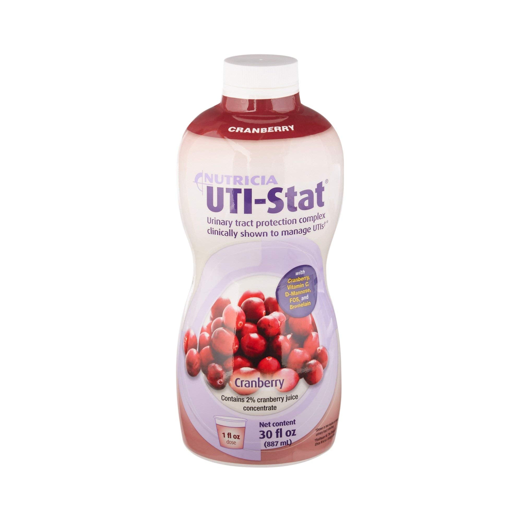 UTI-STAT Nutricia Cranberry flavor bottle, 30 oz