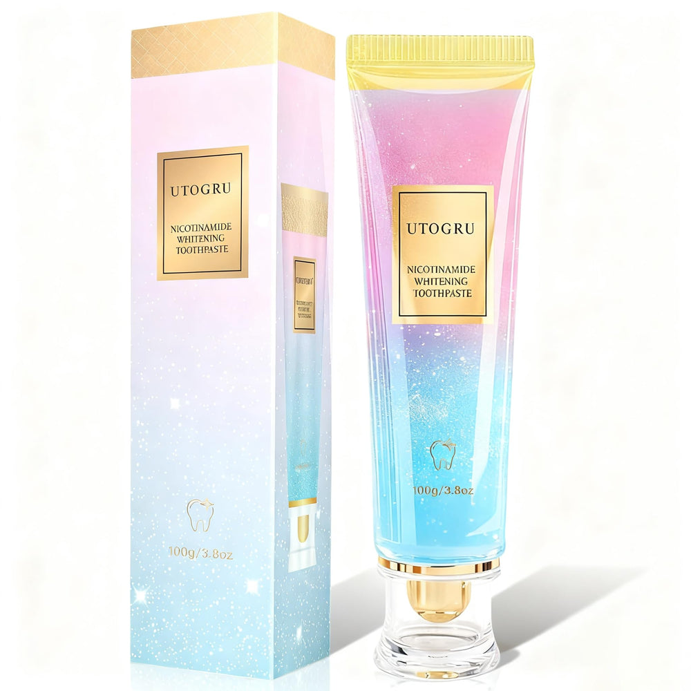 Utogru Niacinamide Whitening Toothpaste packaging