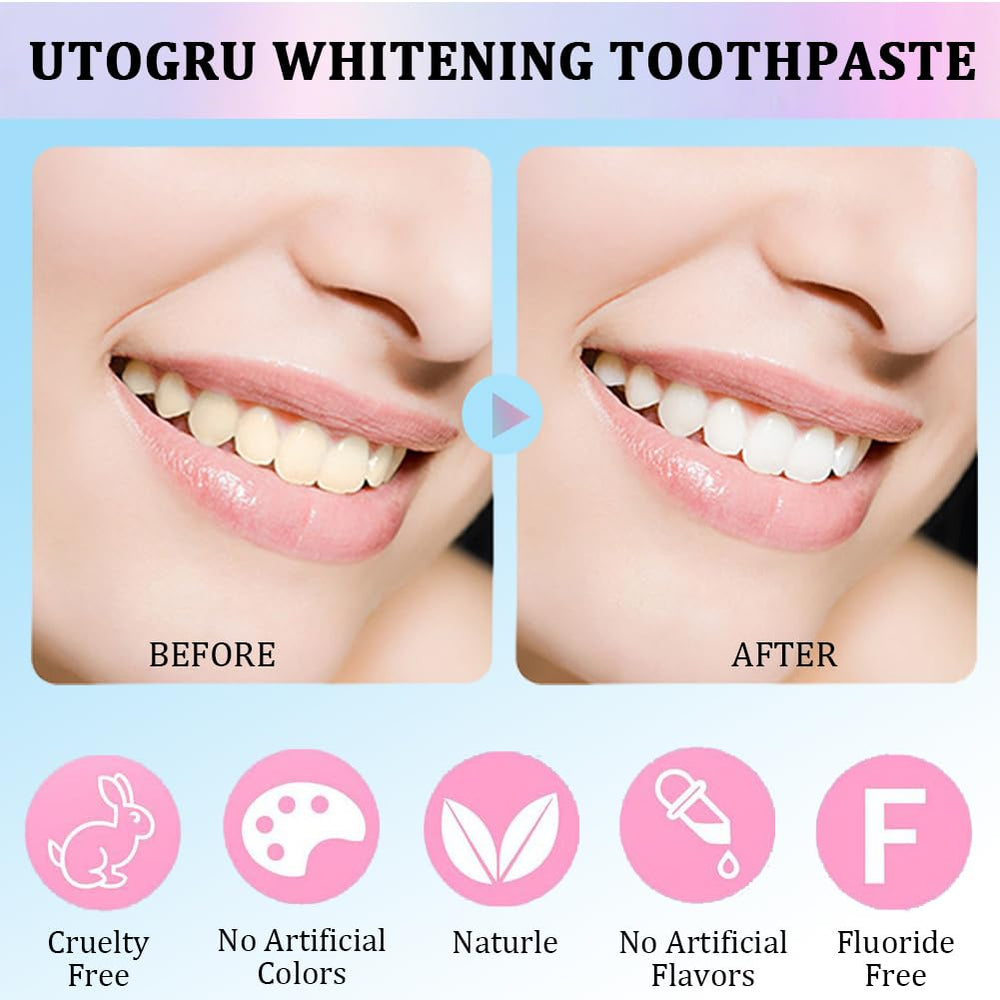Enamel protection graphic for Utogru toothpaste