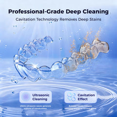 4 UV-C sterilizing lights for 360° sterilization