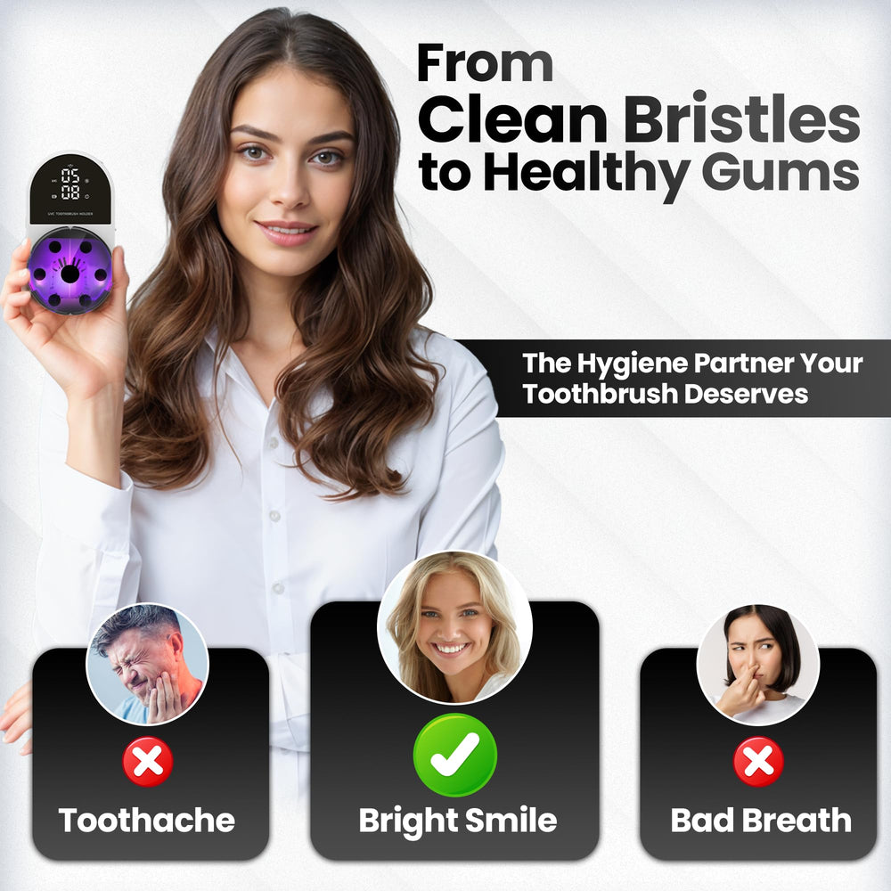 Warm air drying feature for bristles