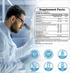 Close-up of ingredients for UXOEJIK Magnesium L-Threonate 2000mg