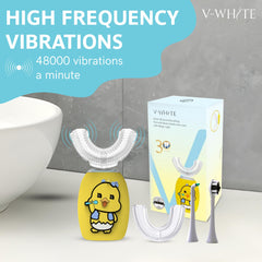 Wireless charging dock for V-WHITE toothbrush