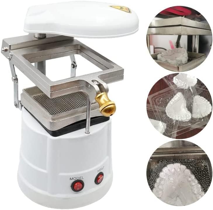 Vacuum forming machine 1000W white – full product shot