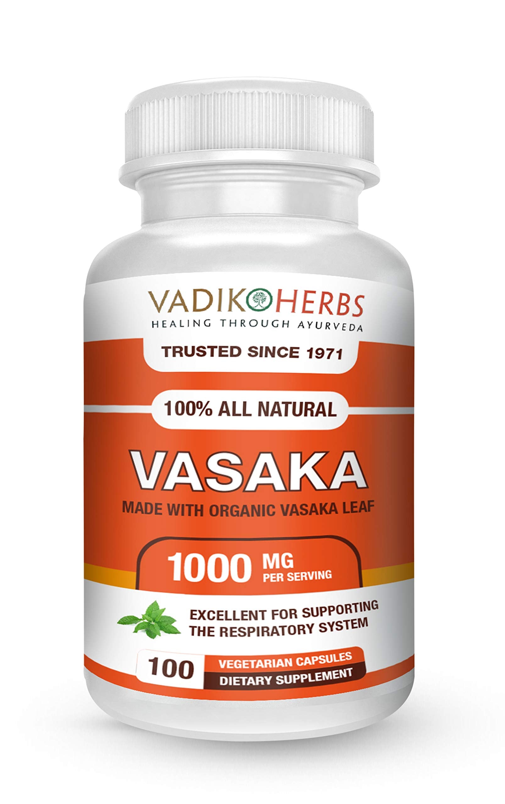 Vadik Herbs Vasak powder bottle – 100 Vegicaps
