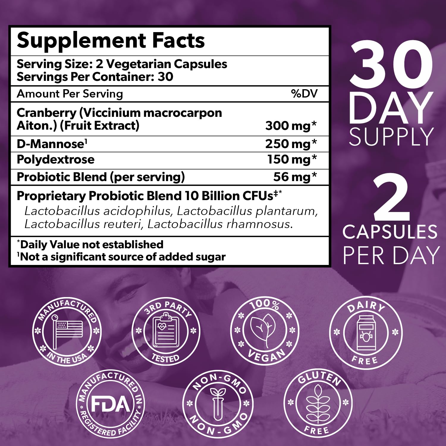 Illustration of vaginal flora balance from probiotics