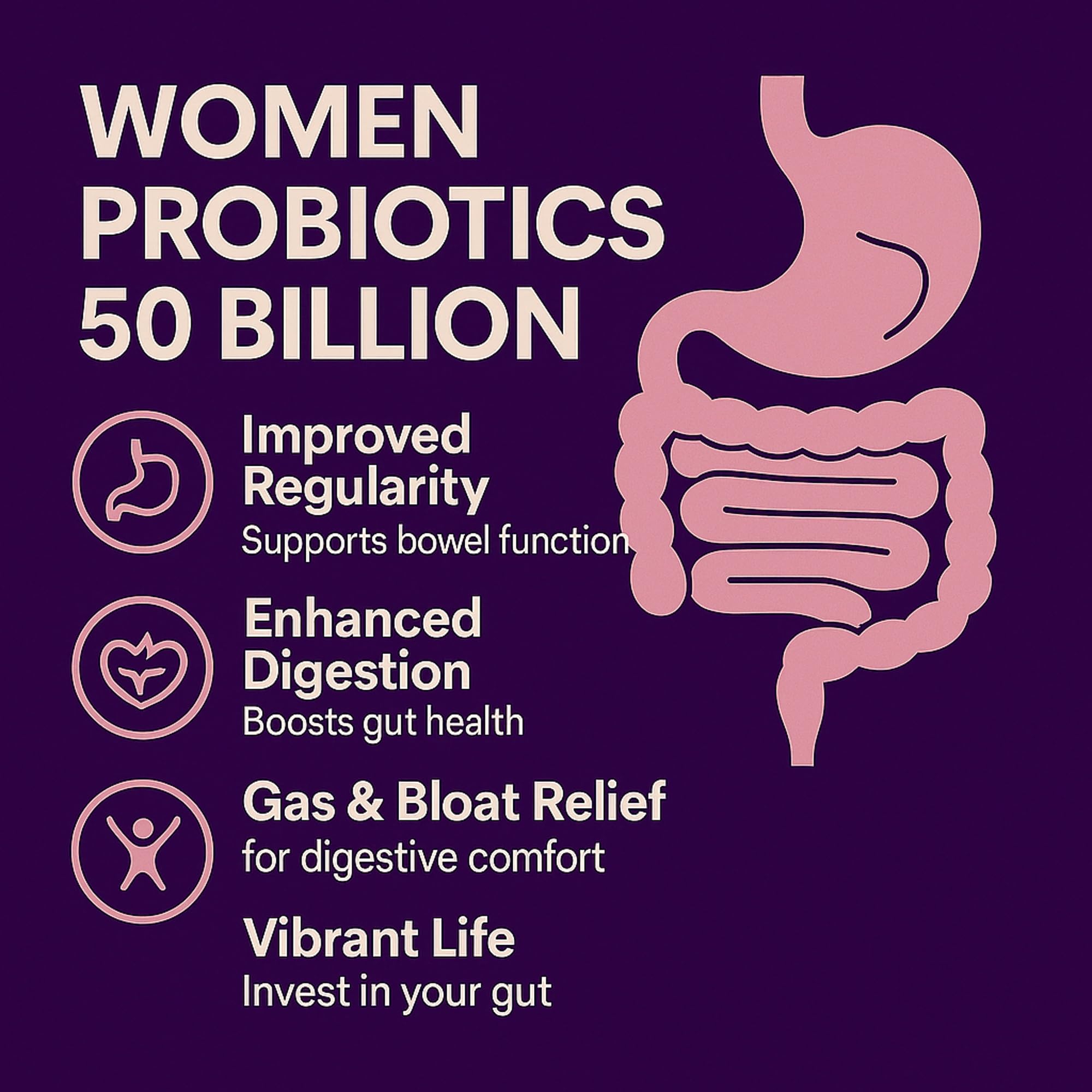 Graphic indicating vaginal health, pH balance and urinary health