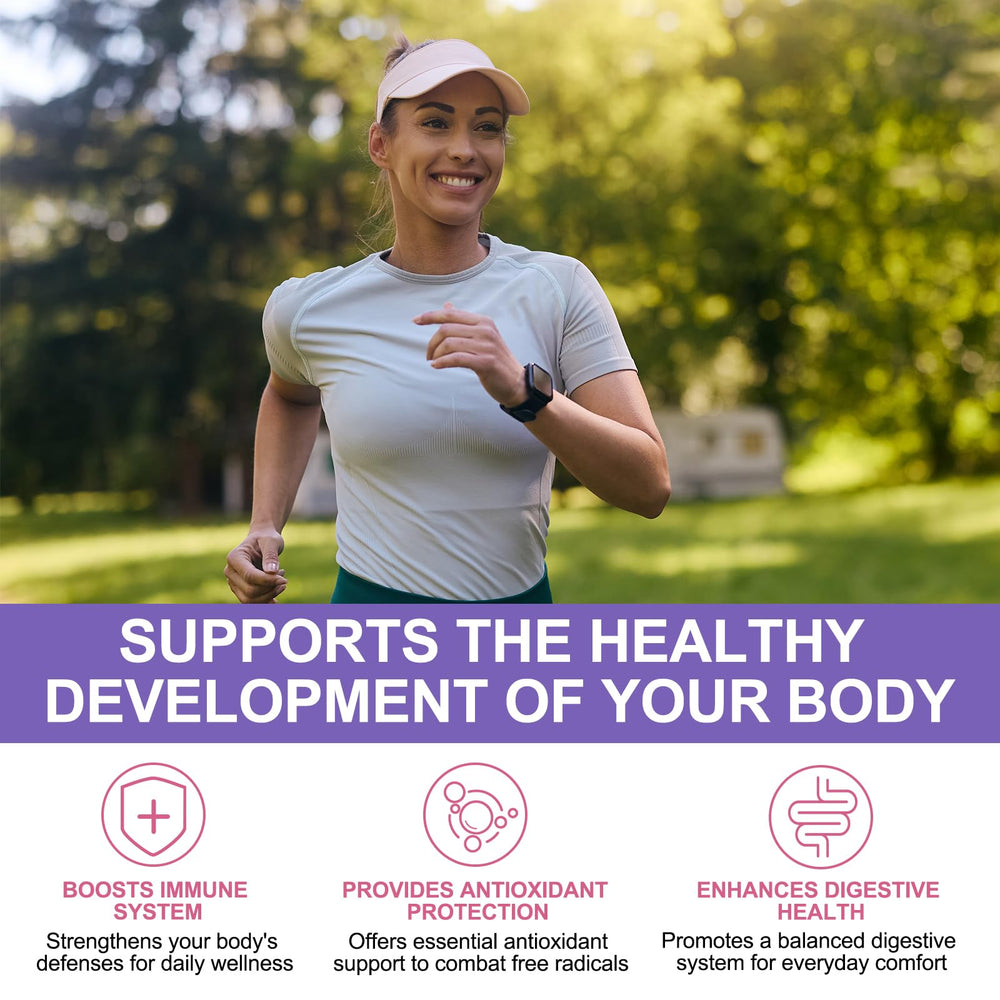 60-count bag of pineapple vaginal probiotic gummies