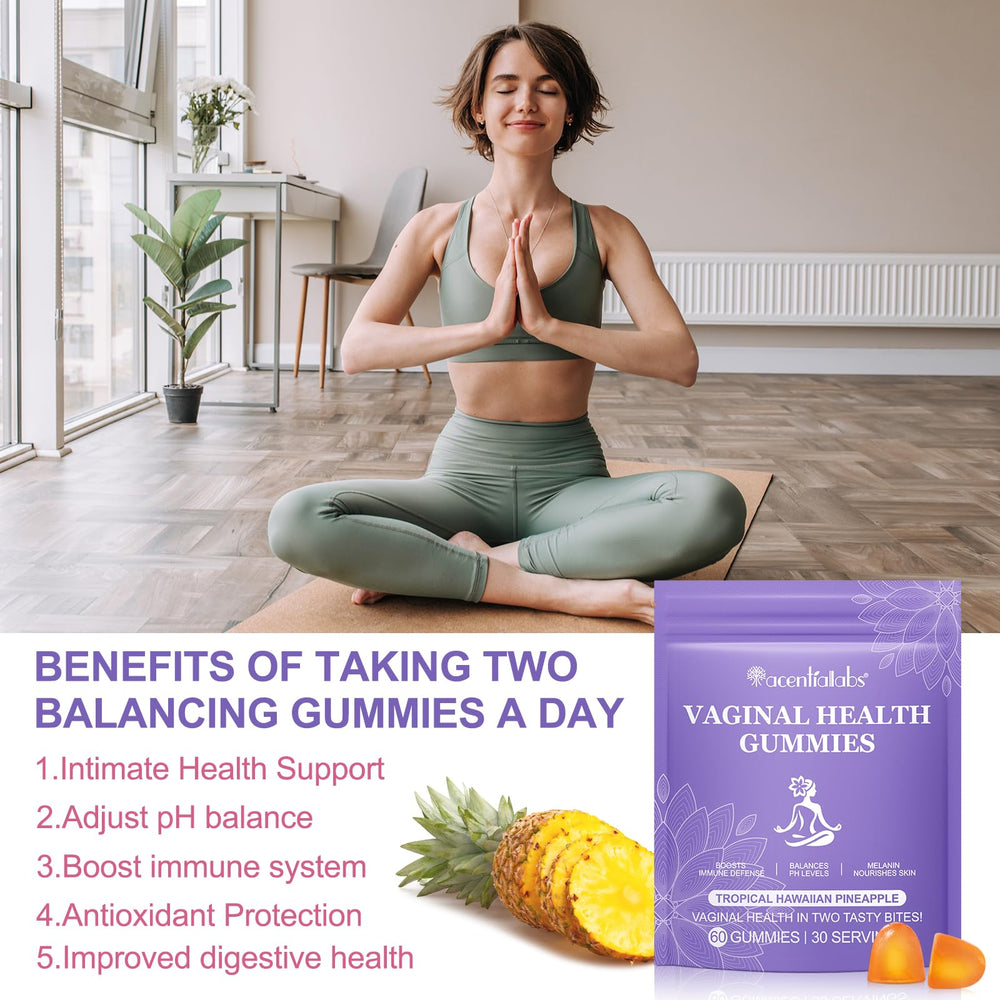 Concept image of healthy vaginal pH balance