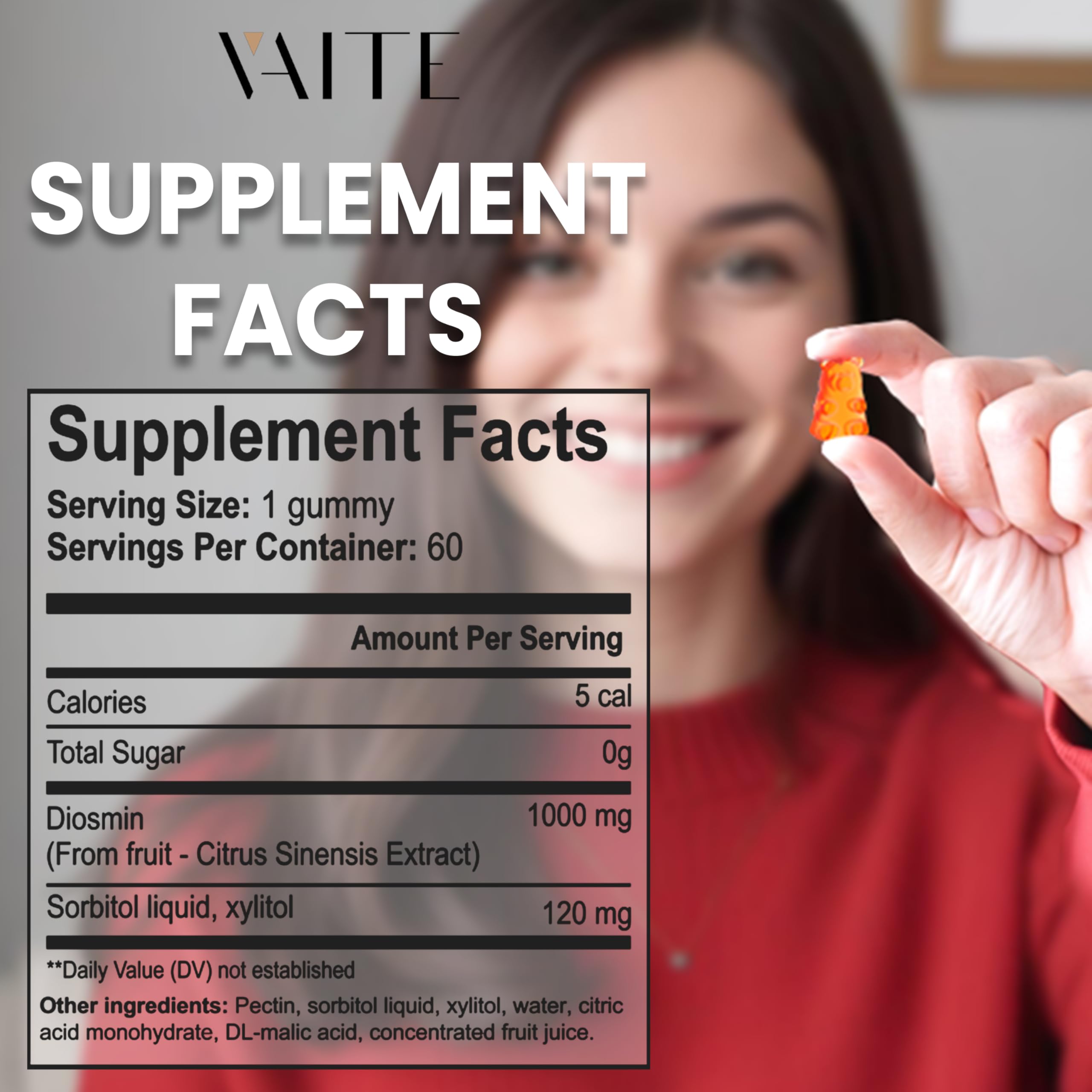 Illustration showing swelling reduction and leg comfort