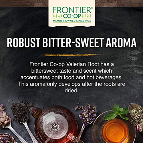 Valerian root used as a cooking spice in a dish