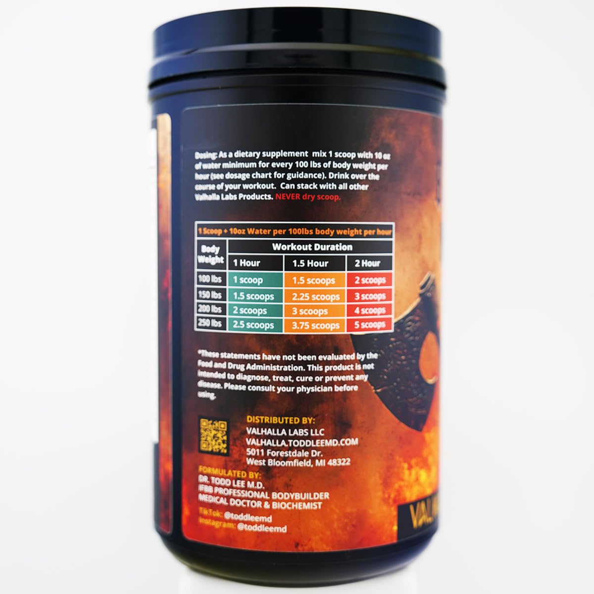 Battle Mead bottle side label close-up