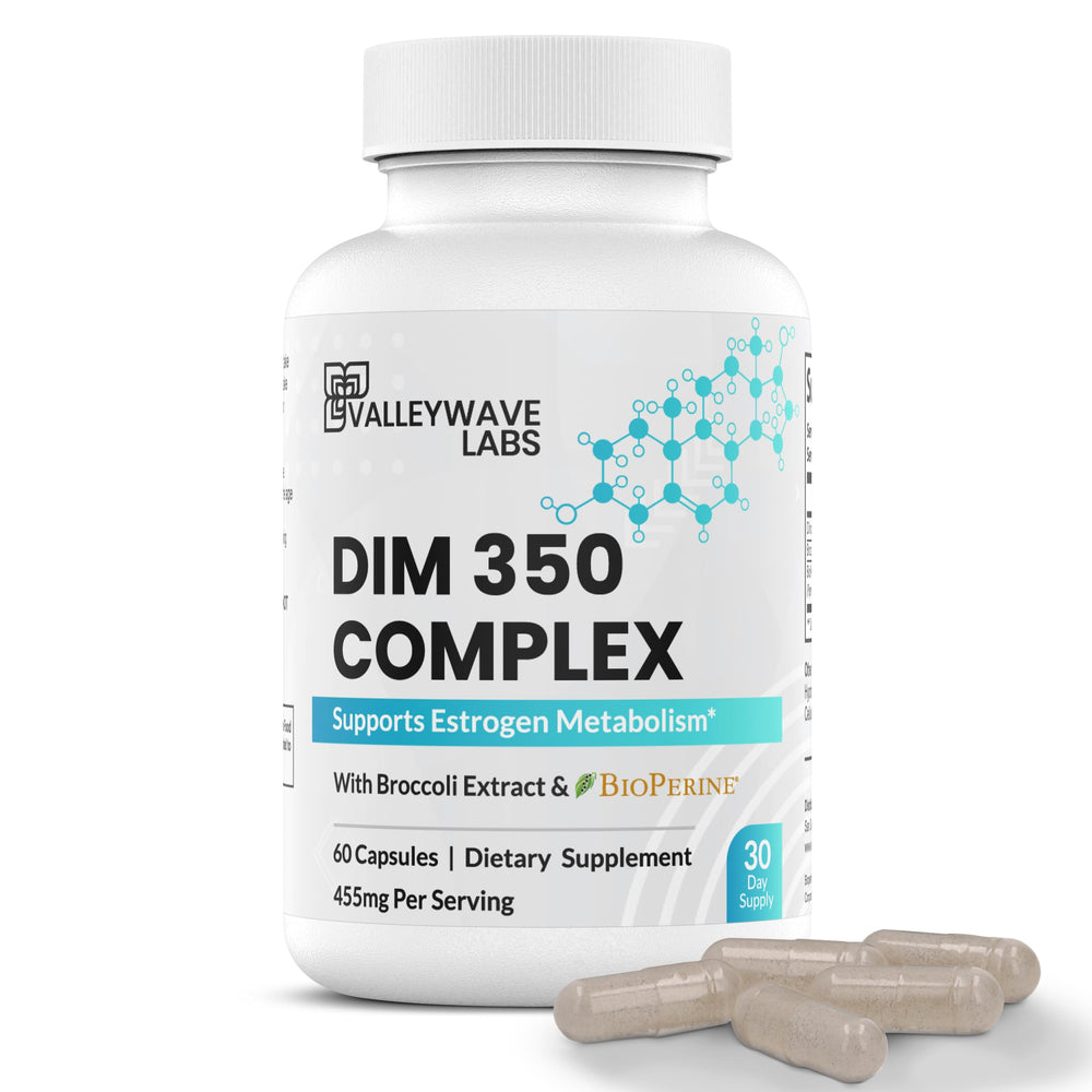 Valleywave Labs DIM 350 mg capsules bottle