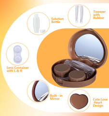 Soft-tip tweezers included with the case for easy lens handling