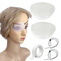 Front view of Vandorla Eye Shield 2-piece set