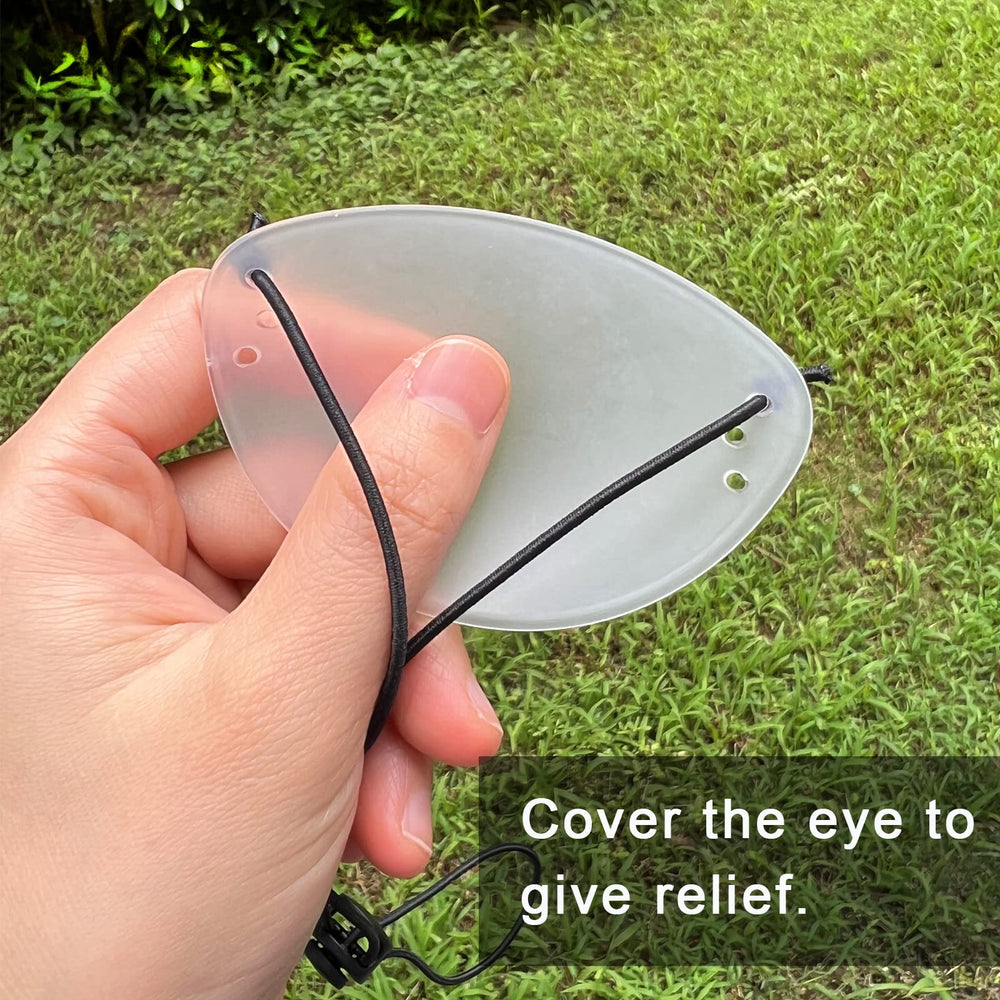 3D shape with smooth edge for eye protection