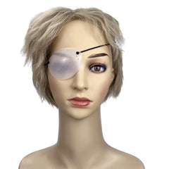 Elastic band detail of the eye shield