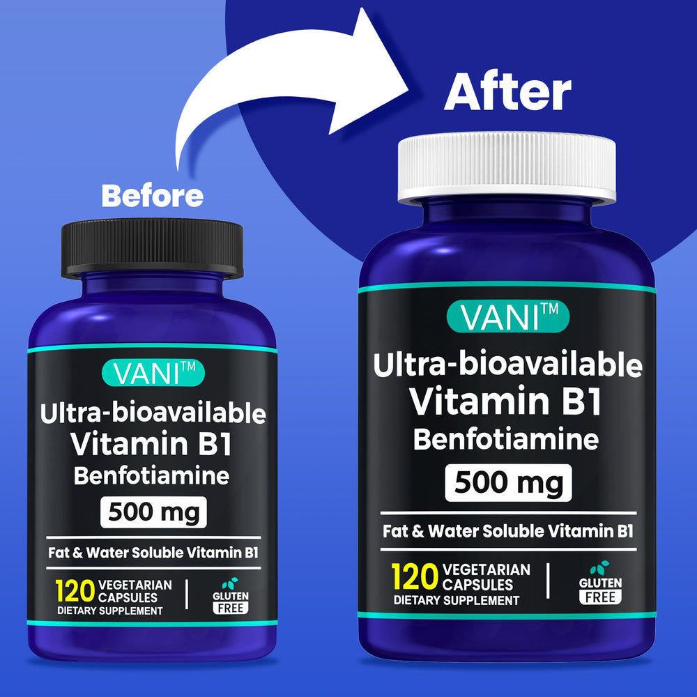 5X more bioavailable benfotiamine with B1