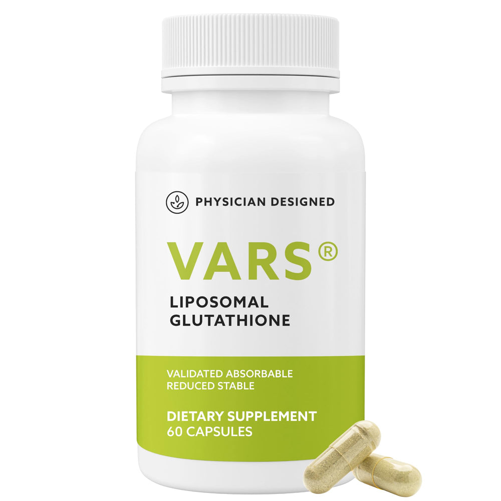 VARS Liposomal Glutathione Capsules bottle front