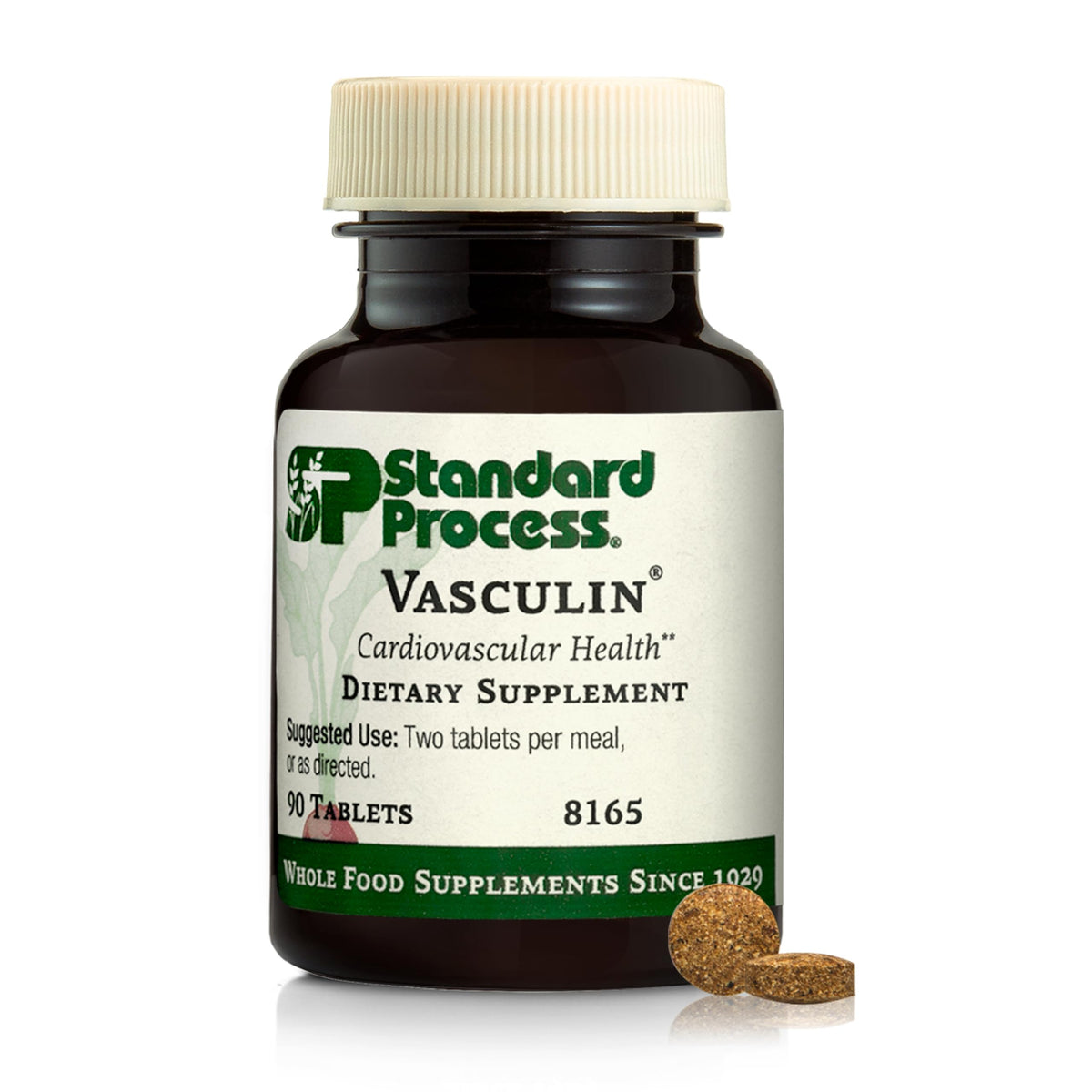 Vasculin bottle label