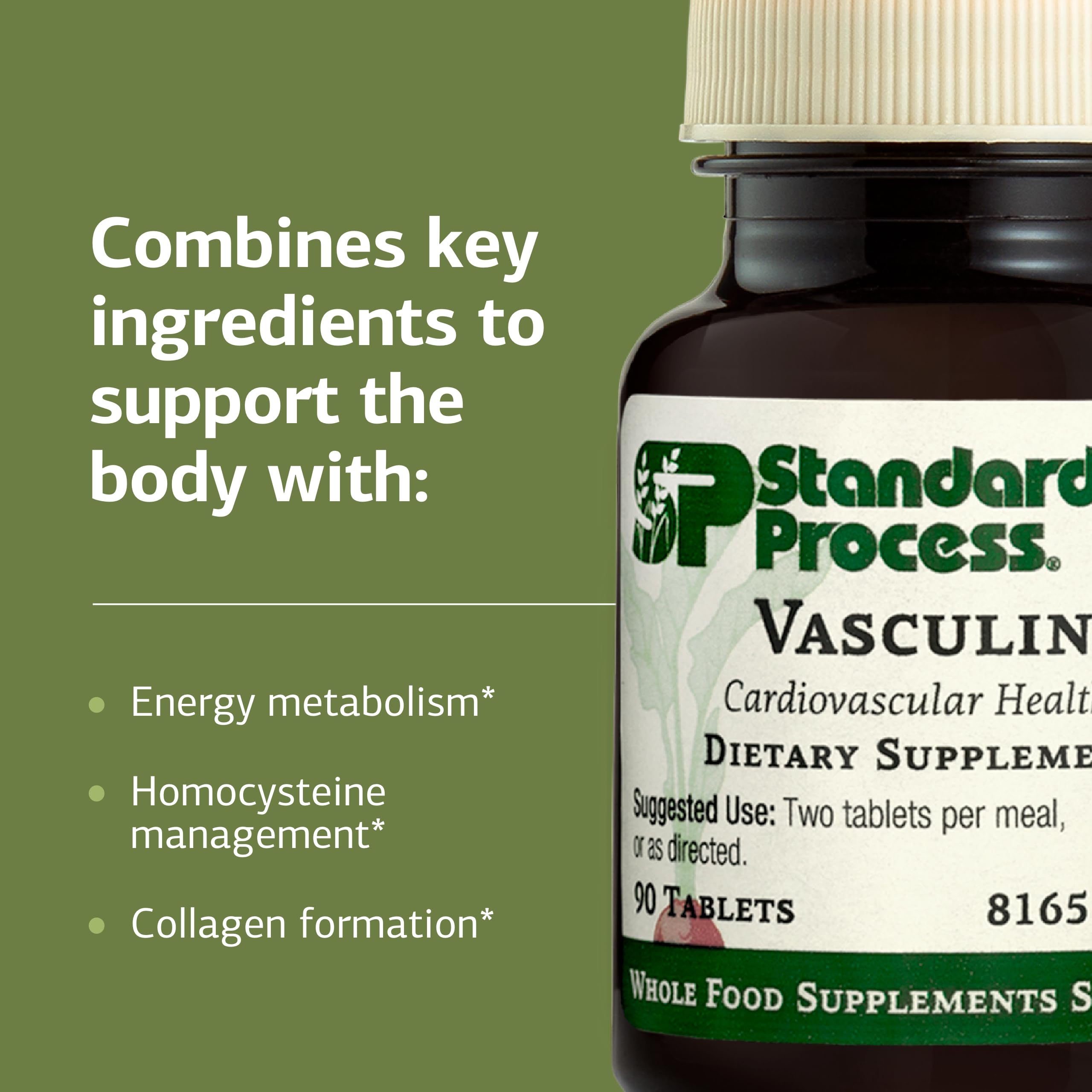 Non-dairy and non-soy dietary supplement imagery