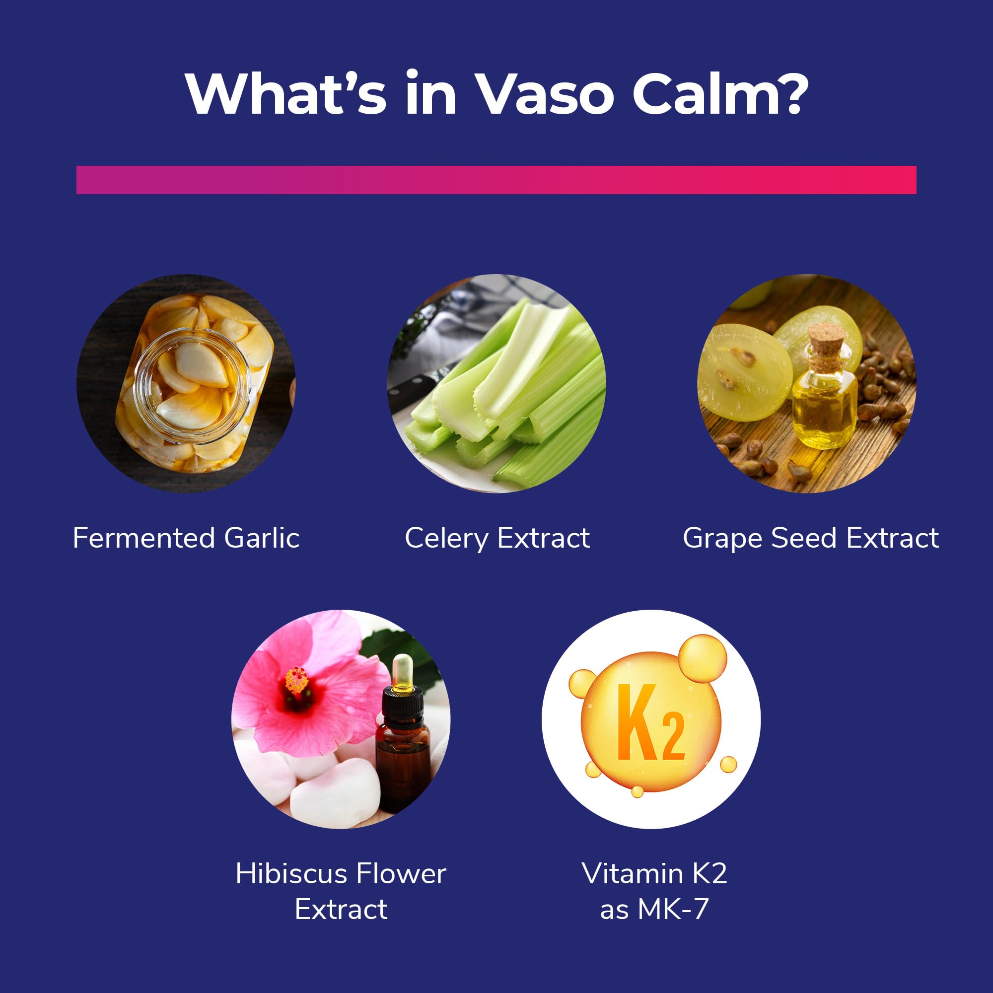 Made in USA badge associated with Vaso Calm
