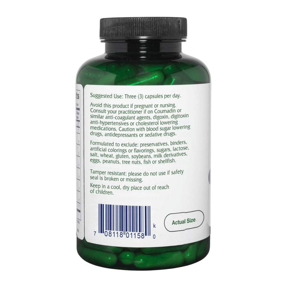 Magnesium and CoQ10 ingredients listed for VasoBlend