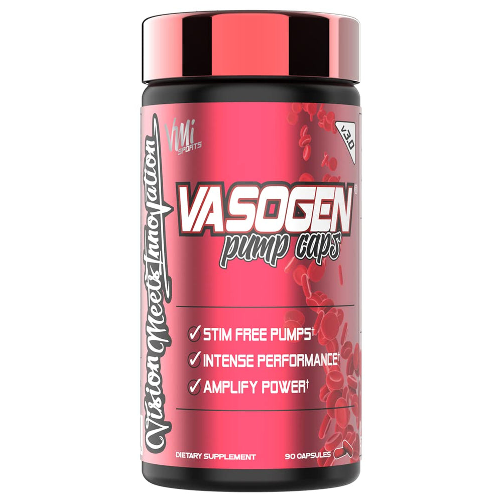 VMI Vasogen Ultra Nitric Oxide Booster bottle - front view