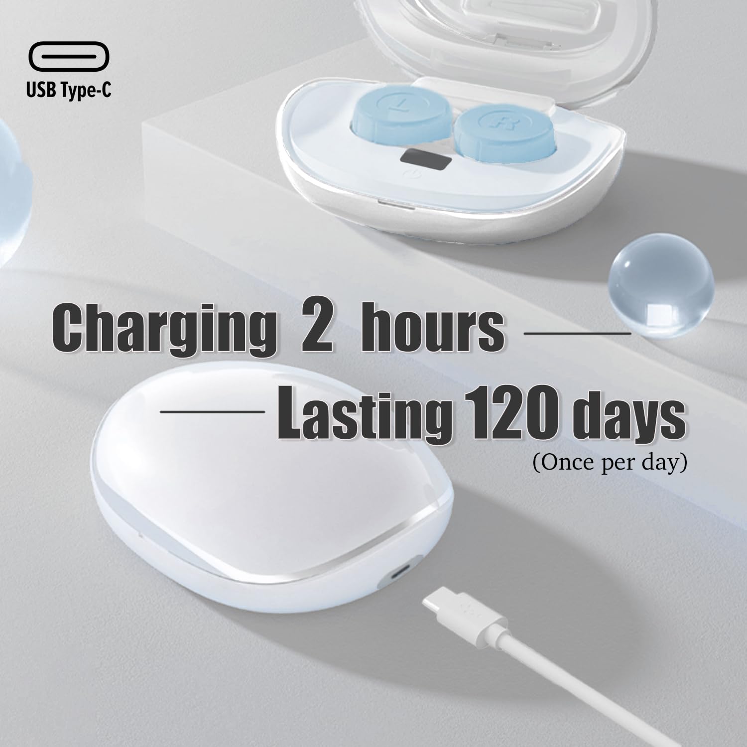 LED display showing battery level and timer on Vastsoon 2.0